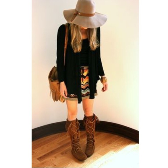 boho moccasin boots